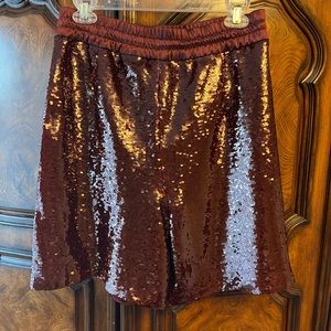 Summer Sale. NEW ZARA stylish and beautiful high waist sequin boxer short.